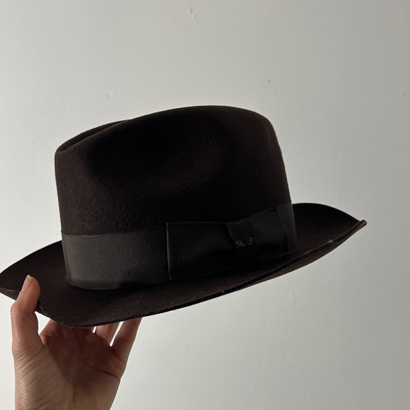 Vintage Scala Soft Wool Felt Western Fedora - Picture 2 of 5